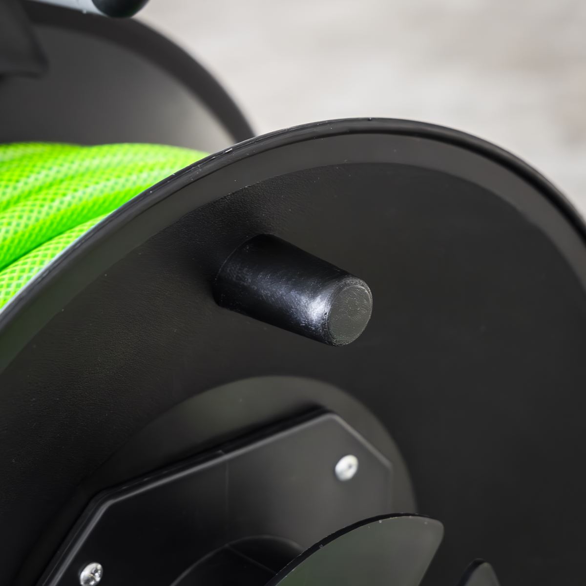 Sealey 20m Portable Manual Air Hose Reel 6mm ID Max 300psi Braided PVC SA825