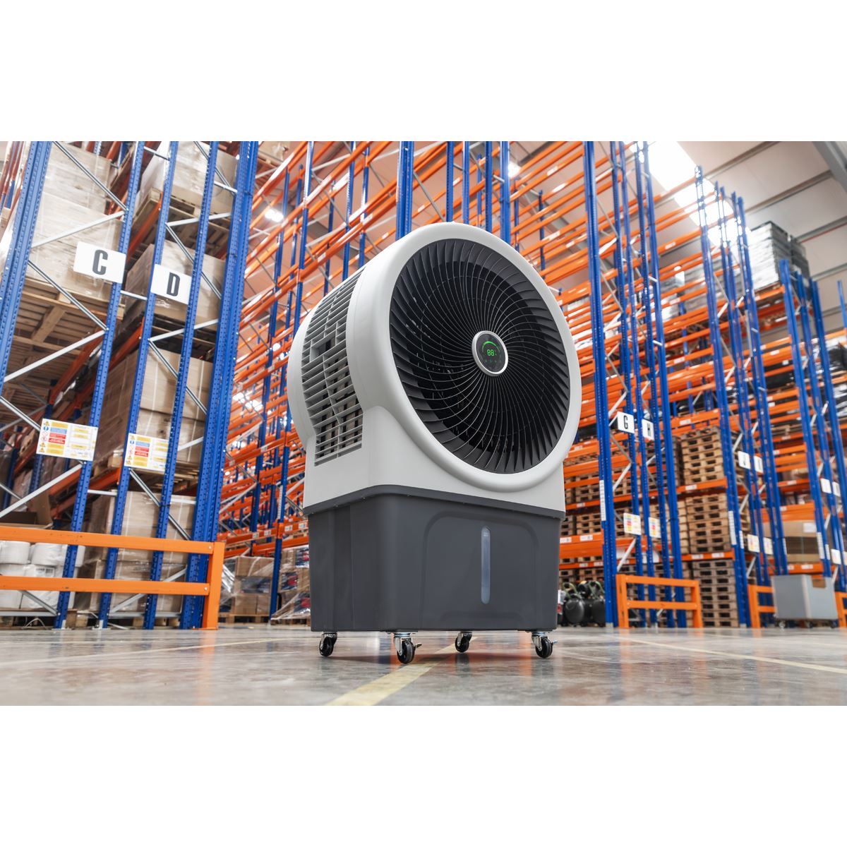 Sealey Portable Air Cooler On Wheels 230V No Refrigerants Used SAC100