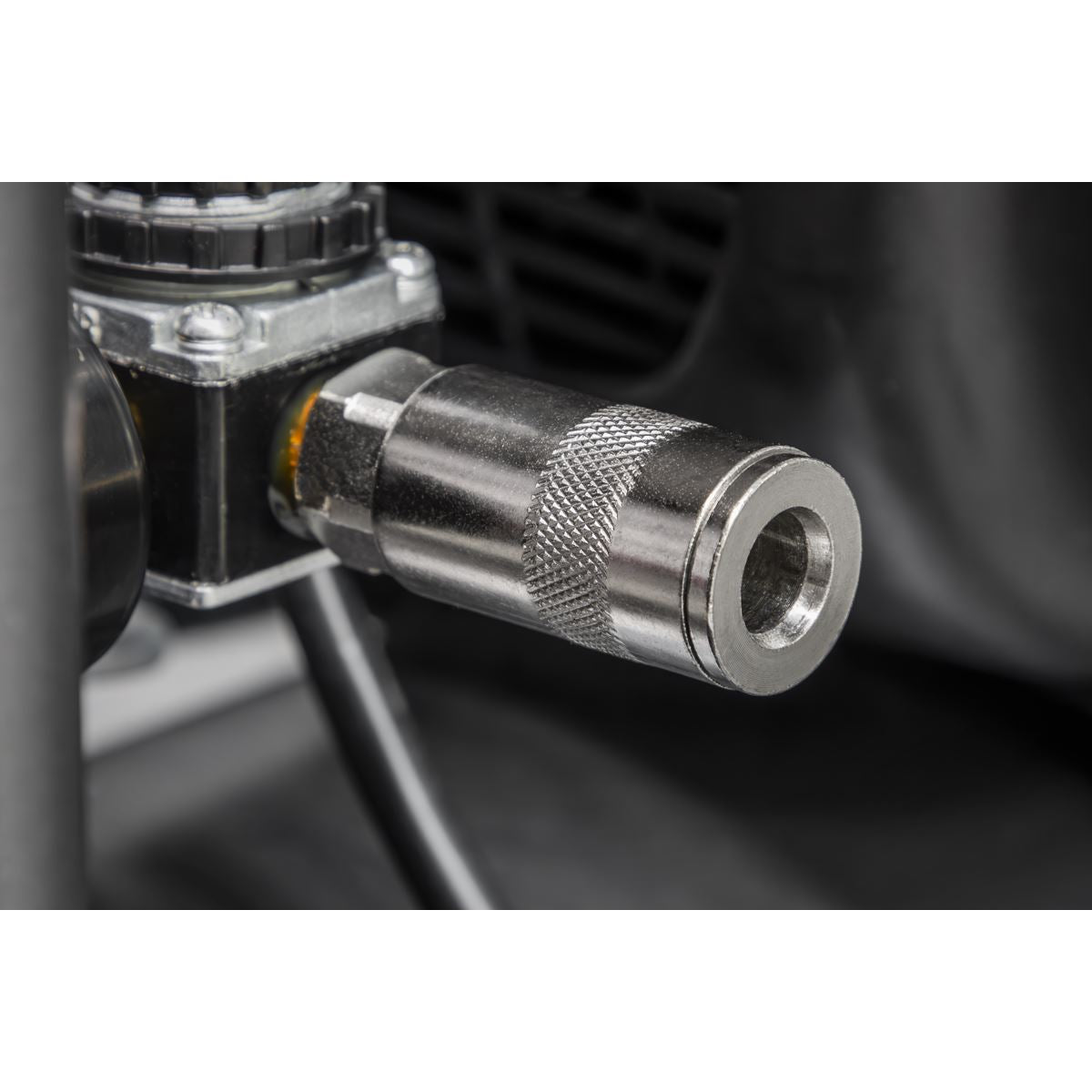 Sealey Air Compressor 24L Direct Drive 2hp 4pc Air Accessory Kit SAC2420APK