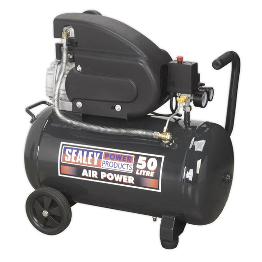 Sealey Air Compressor 50L Direct Drive 2hp SAC5020E