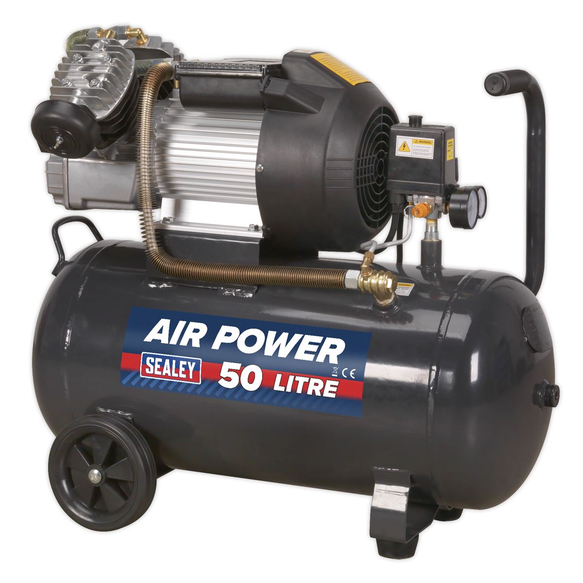 Sealey Air Compressor 50L V Twin Direct Drive 3hp SAC5030VE