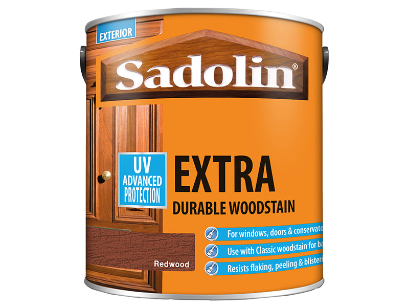 Sadolin Extra Durable Woodstain Redwood 2.5 litre SAD5012989