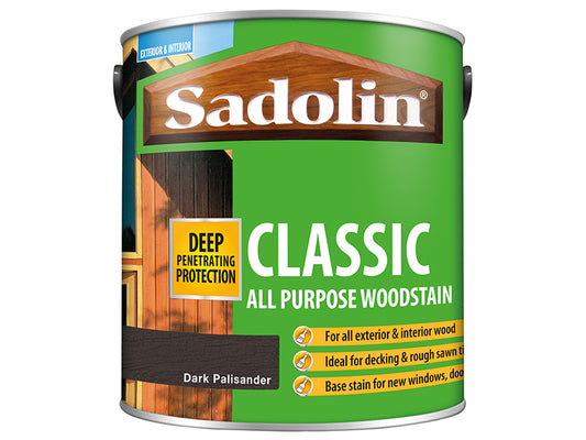 Sadolin Classic Wood Protection Dark Palisander 2.5 litre SAD5028476