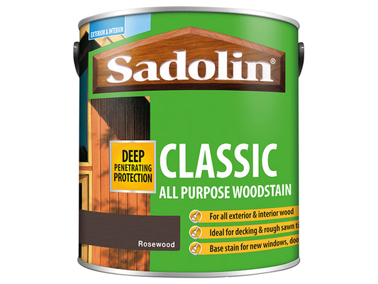 Sadolin Classic Wood Protection Rosewood 2.5 litre SAD5028488