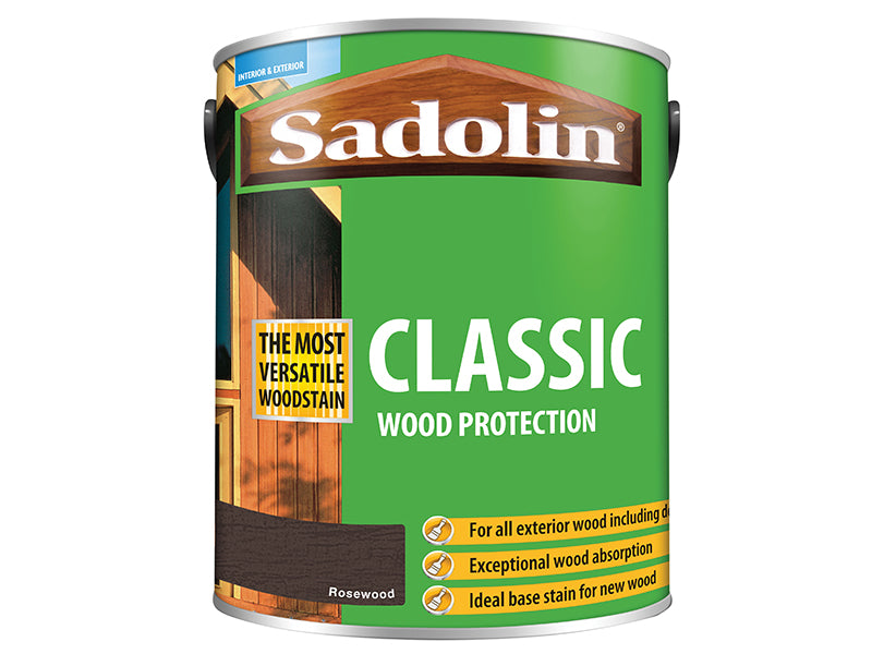 Sadolin Classic Wood Protection Rosewood 5 litre SAD5028489