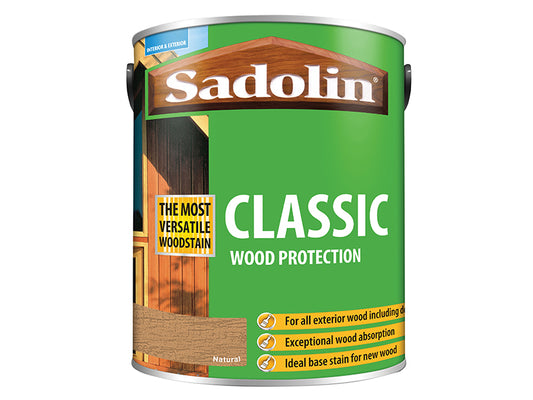 Sadolin Classic Wood Protection Natural 5 litre SAD5028504