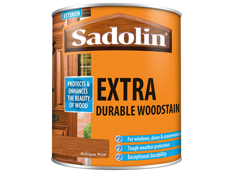 Sadolin Extra Durable Woodstain Antique Pine 1 litre SAD5028528