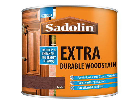 Sadolin Extra Durable Woodstain Teak 500ml SAD5028533