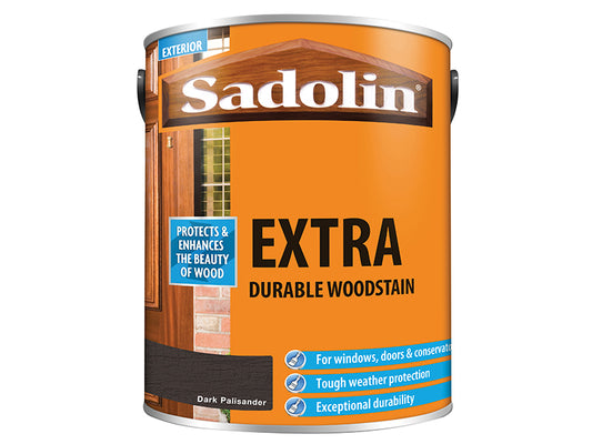 Sadolin Extra Durable Woodstain Dark Palisander 5 litre SAD5028549