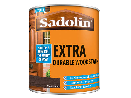 Sadolin Extra Durable Woodstain Rosewood 1 litre SAD5028559