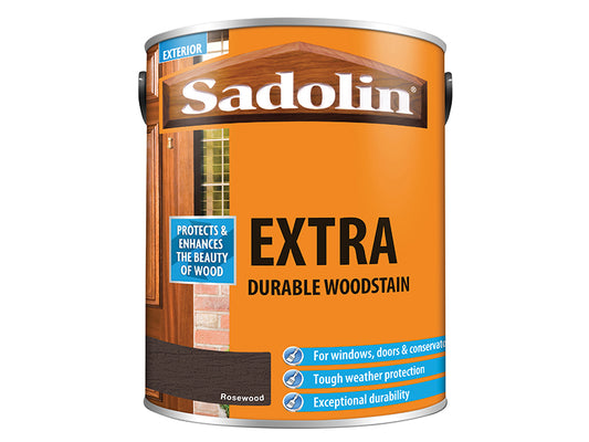 Sadolin Extra Durable Woodstain Rosewood 5 litre SAD5028561
