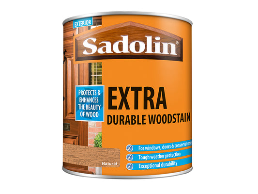Sadolin Extra Durable Woodstain Natural 1 litre SAD5028578