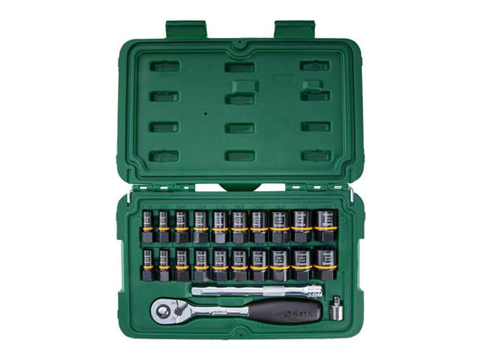 SATA Tools BoltBiter Fastener Extraction Set 1/4in & 3/8in 23 Piece SATST09138