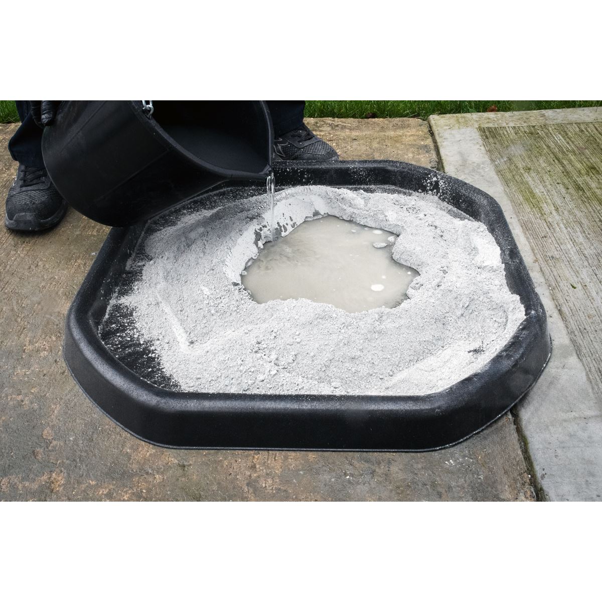 Sealey Small Spot Cement Mortar Plaster Mixing Board 700 x 700mm SB01