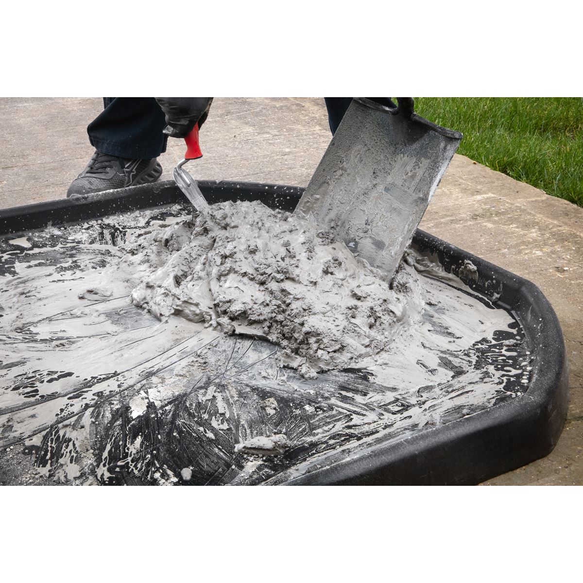 Sealey Large Spot Cement Mortar Plaster Mixing Board 1000 x 1000mm SB02