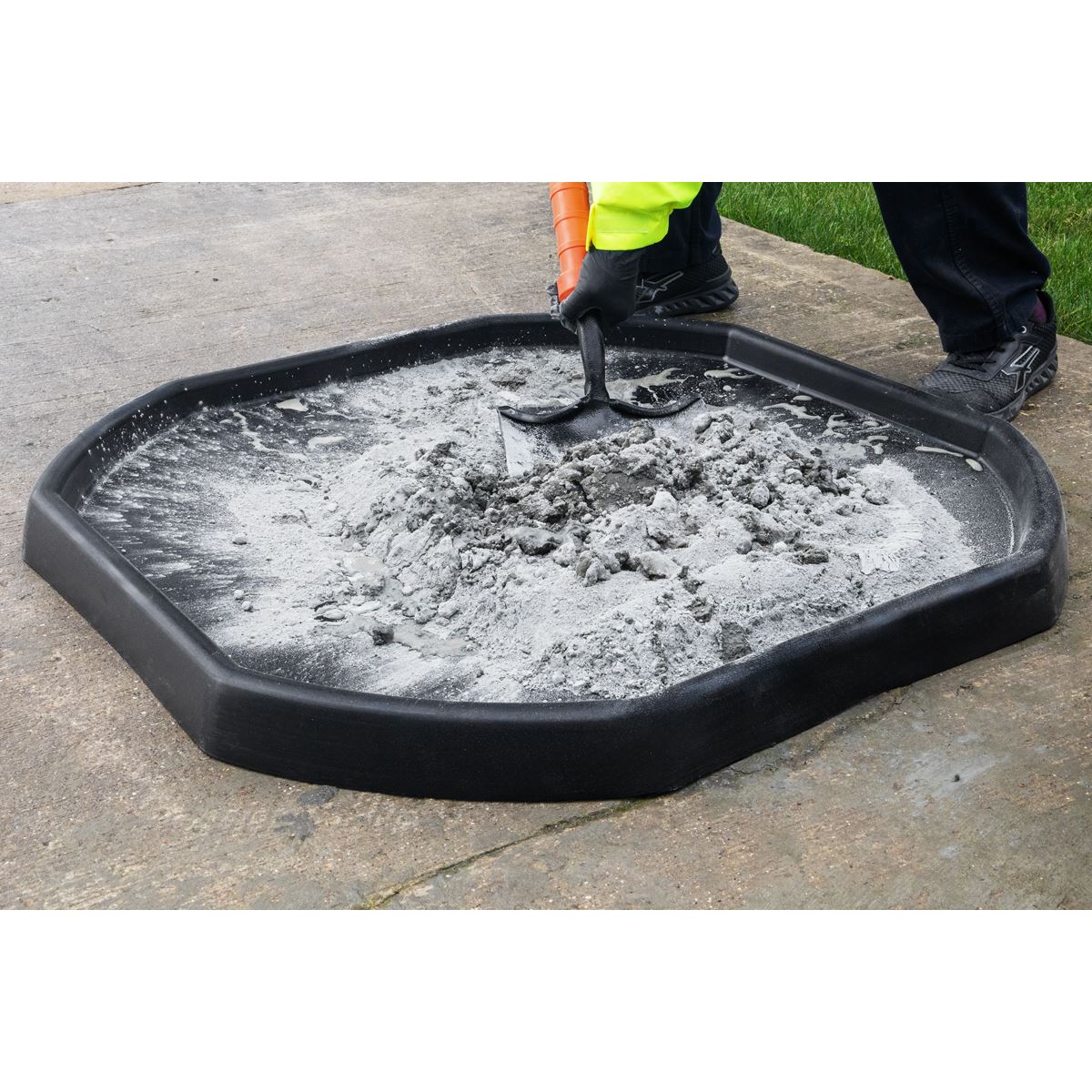 Sealey Large Spot Cement Mortar Plaster Mixing Board 1000 x 1000mm SB02
