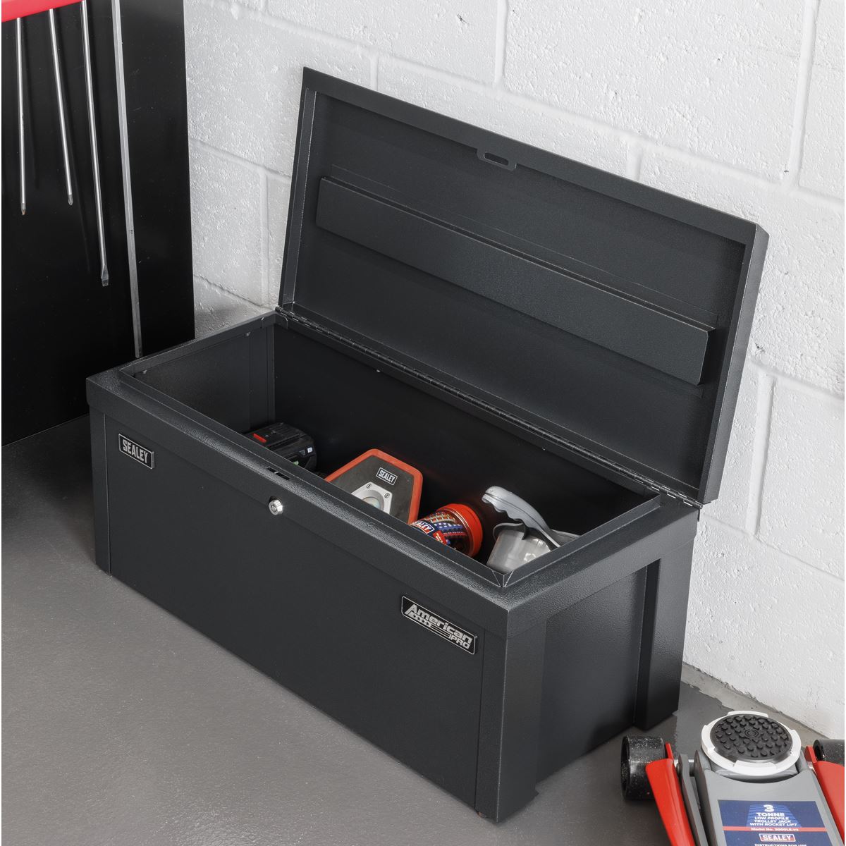 Sealey Steel Storage Chest 765 x 350 x 320mm SB765