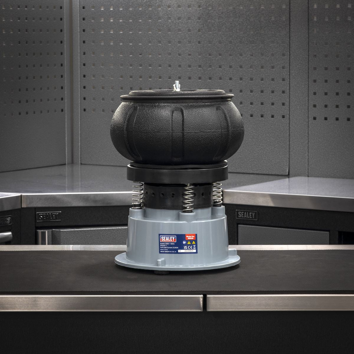 Sealey Vibratory Tumbler Polisher Small Parts Cleaner 5lb 230V/50Hz SB948