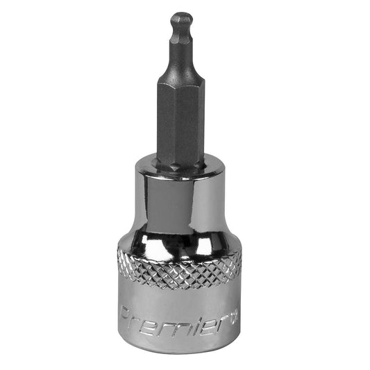 Sealey Ball-End Hex Socket Bit 3mm 3/8"Sq Drive SBBH001