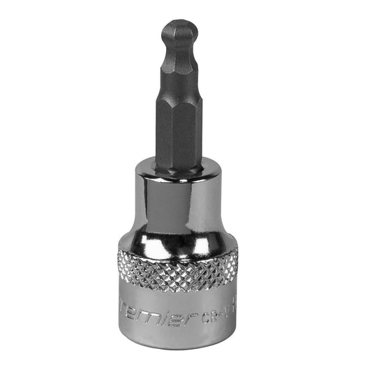 Sealey Ball-End Hex Socket Bit 5mm 3/8"Sq Drive SBBH003