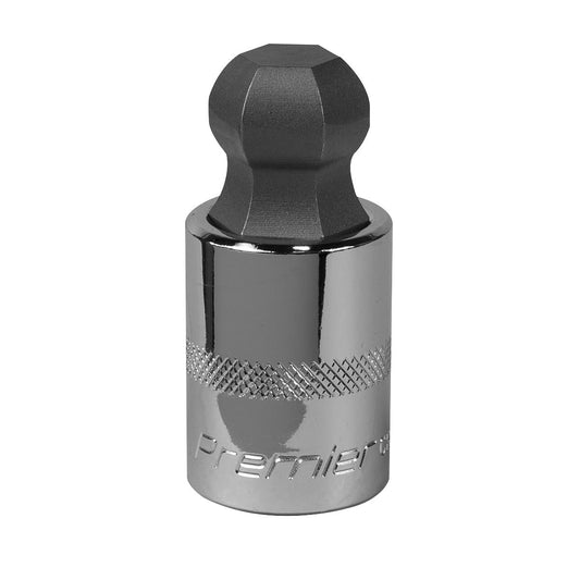 Sealey Ball-End Hex Socket Bit 19mm 1/2"Sq Drive SBBH013