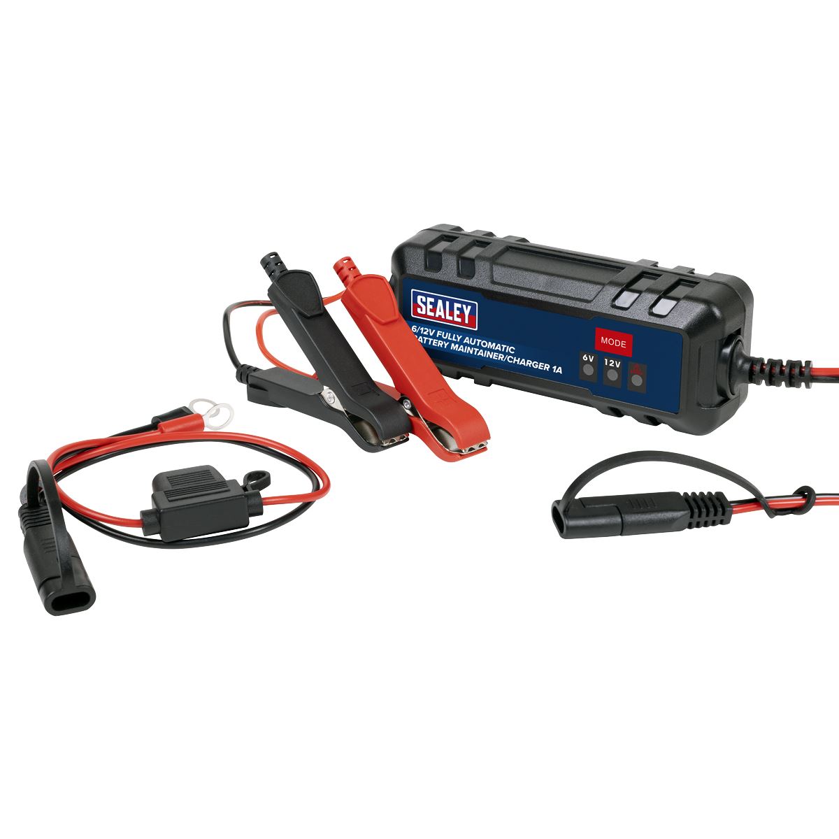 Sealey 6/12V Fully Automatic Battery Maintainer/Charger 1A SBC1