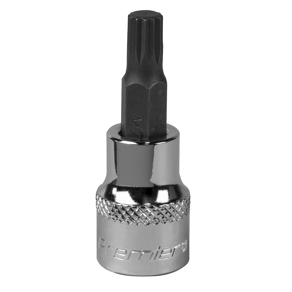 Sealey Spline Socket Bit M7 3/8"Sq Drive SBS005