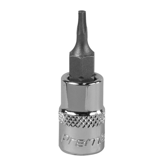 Sealey TRX-Star* Socket Bit T8 1/4"Sq Drive SBT001
