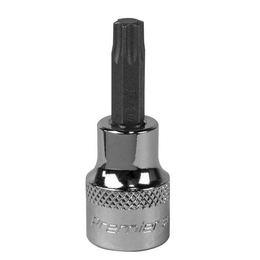 Sealey TRX-Star* Socket Bit T40 3/8"Sq Drive SBT013