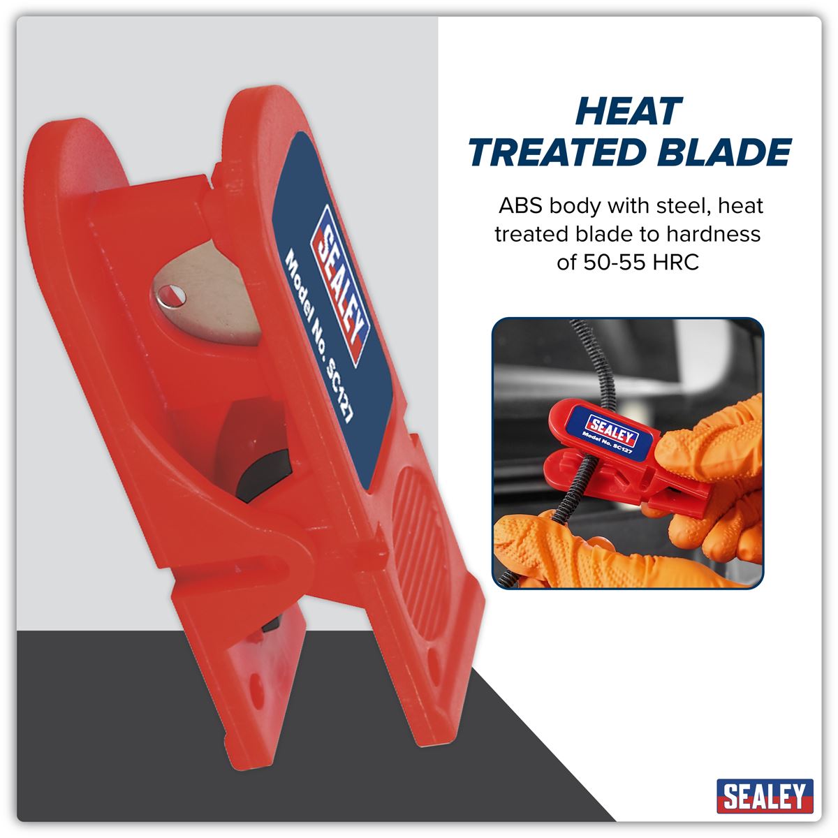 Sealey Rubber Tube Cutter �3-12.7mm SC127