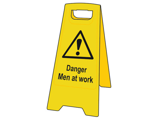 Scan Danger Men At Work - Heavy Duty 'A' Board SCA4710