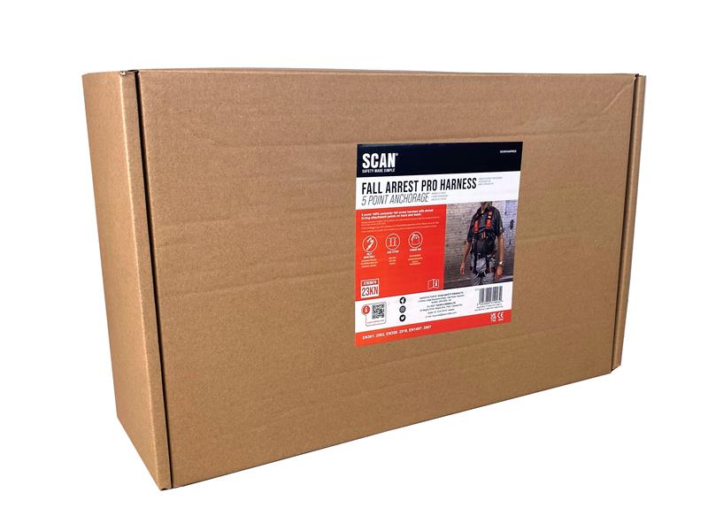 Scan Fall Arrest Pro Harness 5 Point SCAFAHAPRO5