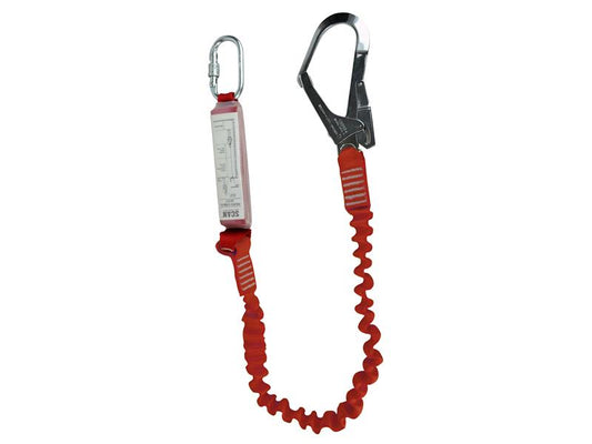 Scan Fall Arrest Lanyard 1.8m Hook & Connect SCAFALANELAS