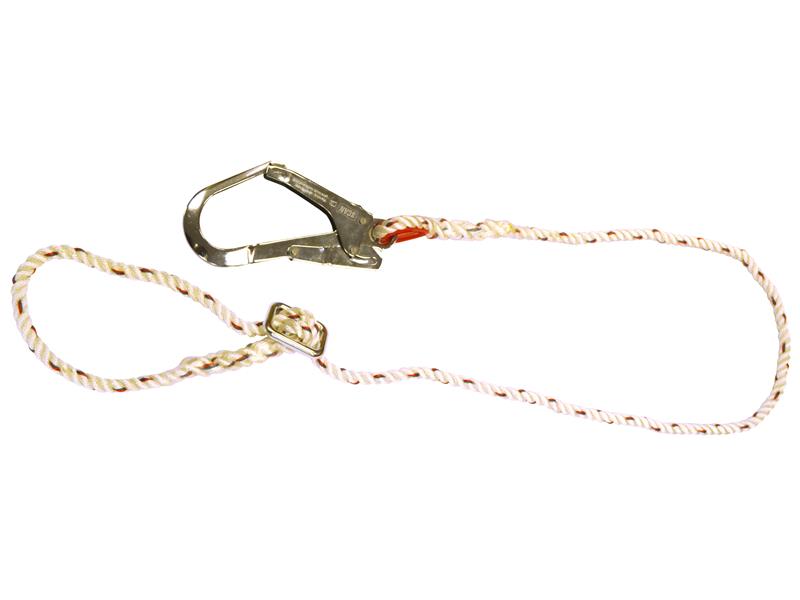 Scan Fall Arrest Rope Lanyard 1.28m SCAFALYRFIX