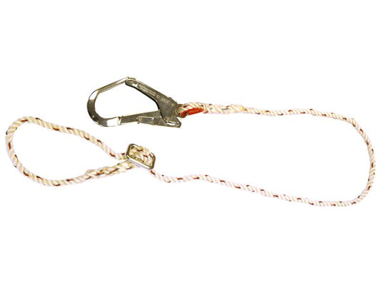 Scan Fall Arrest Rope Lanyard 1.28m SCAFALYRFIX