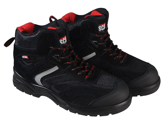 Scan Bobcat Low Ankle Hiker Boots Black UK 12 EUR 47 SCAFWBOB12