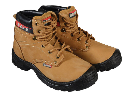 Scan Cougar Safety Boots Nubuck UK 12 EUR 47 SCAFWCOUG12