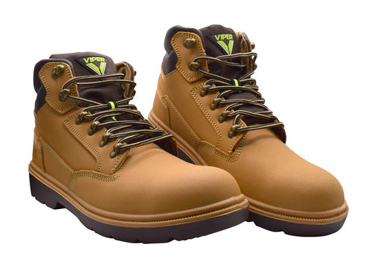 Scan Desert Viper S3 Safety Boots UK 7 EUR 41 Leather SCAFWDESVI7
