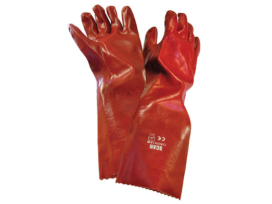 Scan PVC Gauntlet 45cm (18in) - L (Size 9) SCAGLOGAUN18