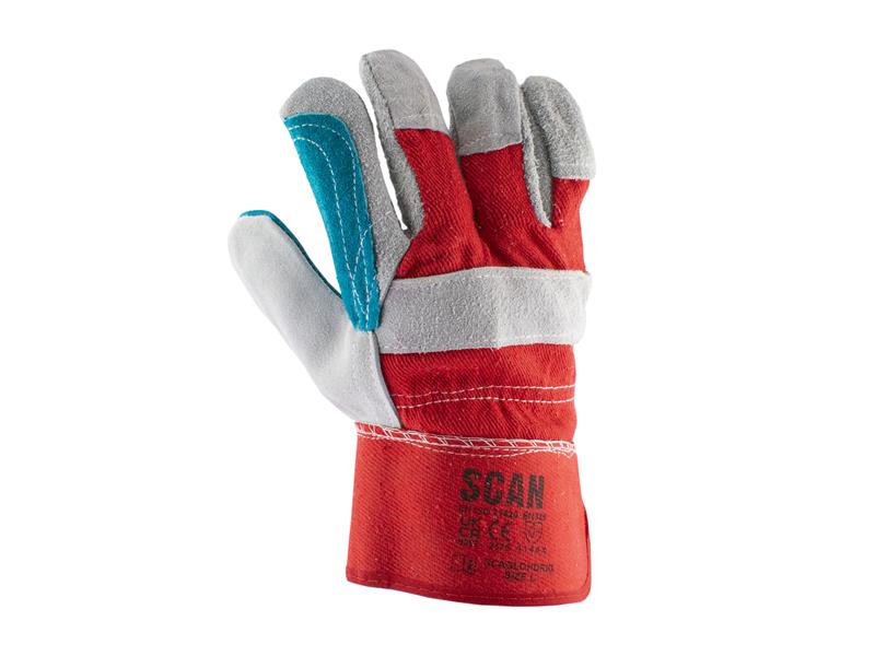 Scan Heavy-Duty Rigger Gloves - Large SCAGLOHDRIG
