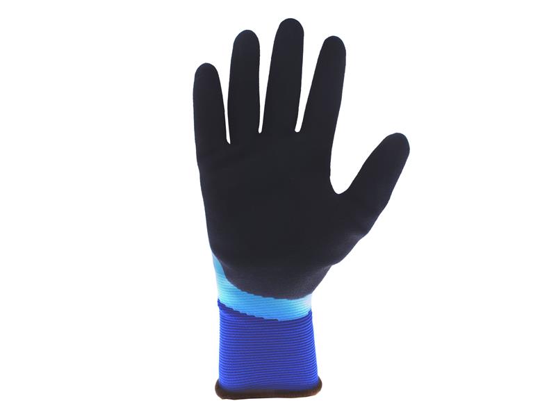 Scan Waterproof Latex Gloves - M (Size 8) SCAGLOLATWPM