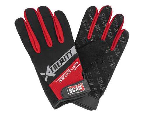 Scan Work Gloves with Touch Screen Function - L (Size 9) SCAGLOTOUCH