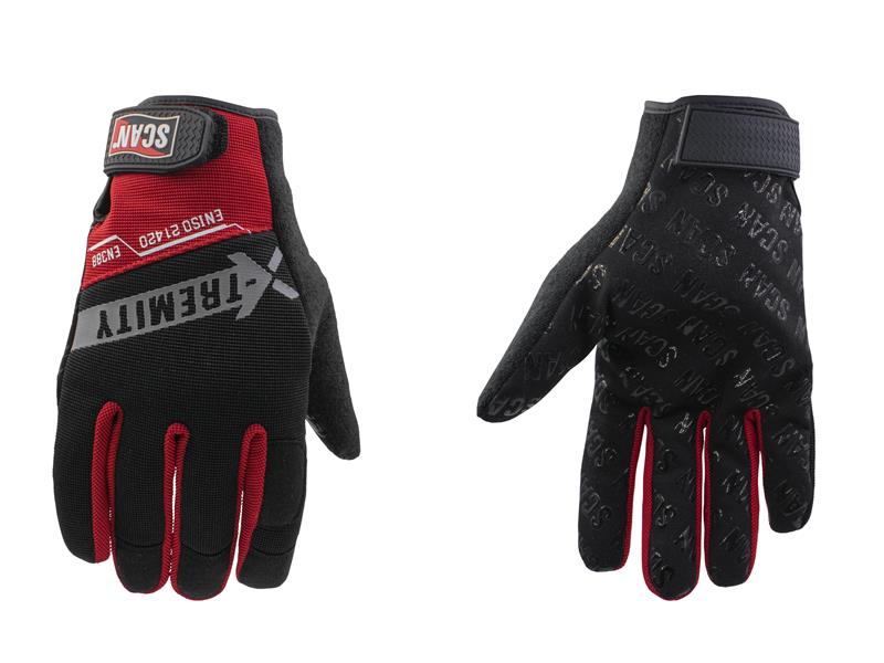 Scan Work Gloves with Touch Screen Function - L (Size 9) SCAGLOTOUCH