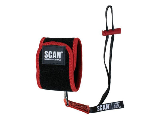 Scan Interchangeable Wrist Lanyard Capacity 1.36kg Stainless D ring SCALYWRIST