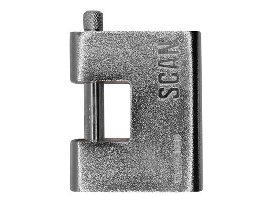 Scan Armoured Shutter Padlock 80mm For Shutters Gates Bollards SCAPLA80SHUT