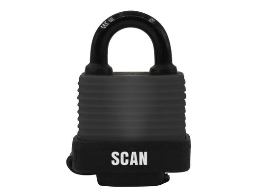 Scan Weatherproof Laminated Steel Padlock 45mm SCAPLLAMWP45