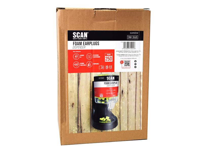 Scan Earplug Dispenser (250 Pairs) SCAPPEEP250