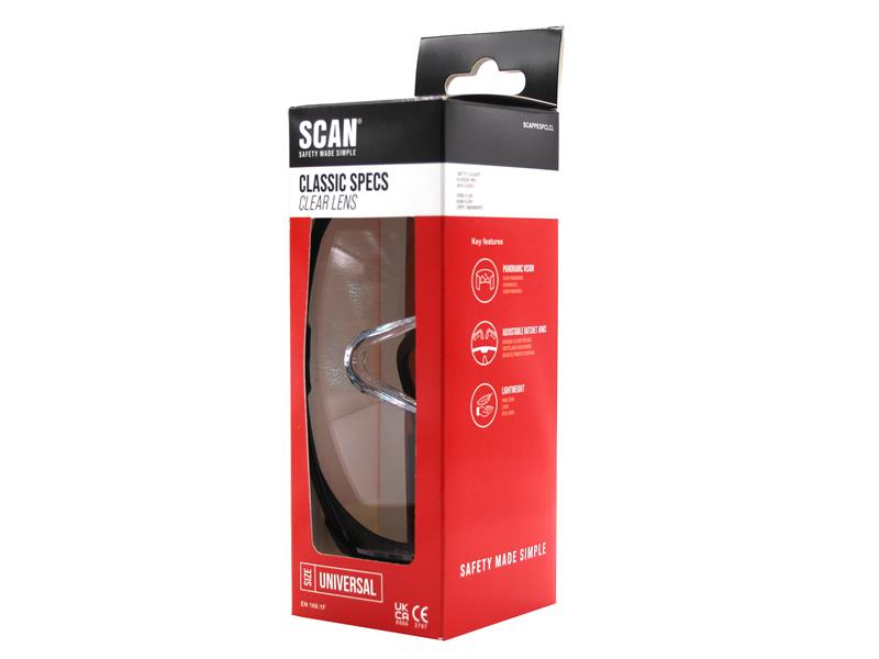 Scan Classic Glasses - Clear SCAPPESPCLCL