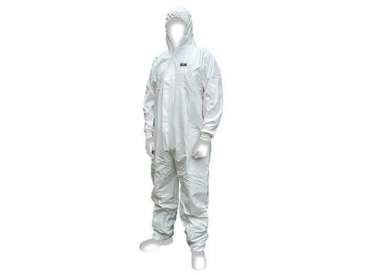 Scan Chemical Splash Resistant Disposable Coverall White Type 5/6 XL (42-45in) SCAWWDOXL56