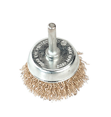 Sealey Wire Cup Brush �50mm with �6mm Shaft SCB50